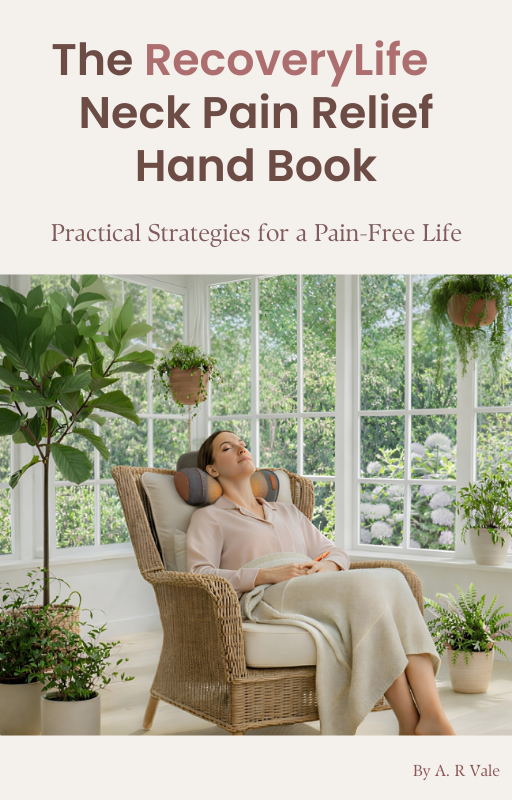 The RecoveryLife Neck Pain Relief Hand Book
