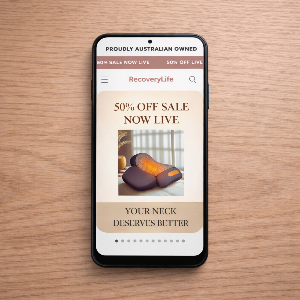 RecoveryLife – MASSAGE PILLOW